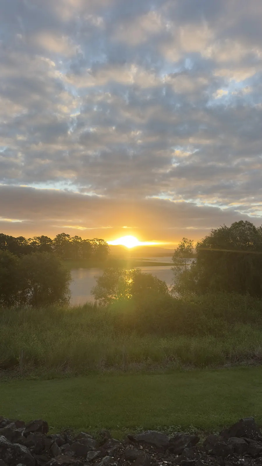 Sunset over Moreton Bay