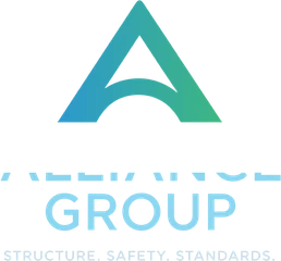 Alliance Group logo: Structure. Safety. Standards.